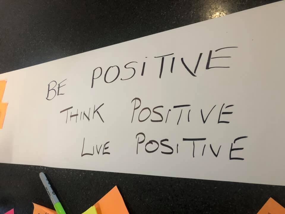 be positive